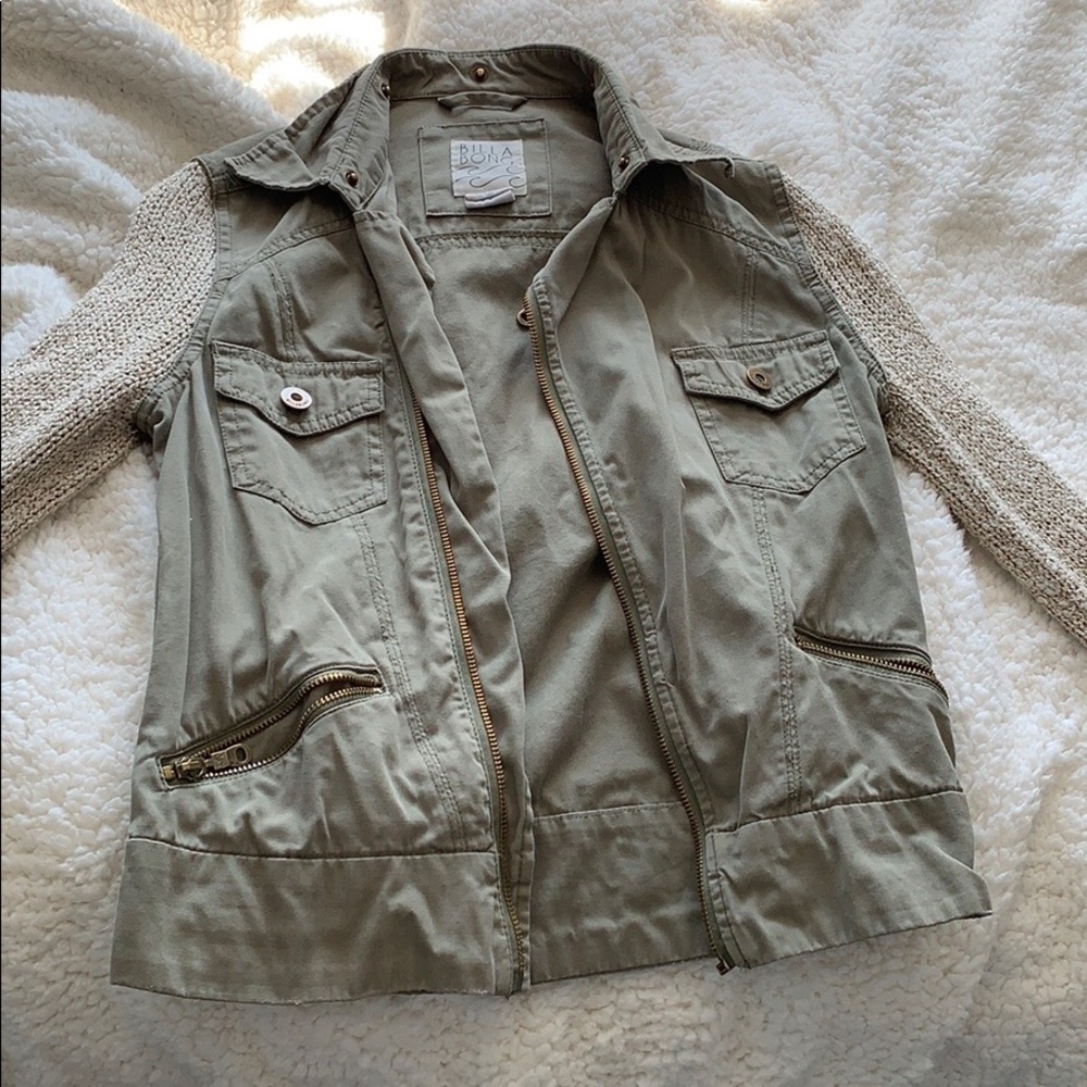 Billabong green jacket
